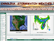 Tablet Screenshot of carolinastormwatch.com